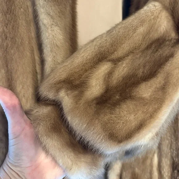 Vintage Mink red fox fur coat- by Buffums Ca. - Picture 15 of 16